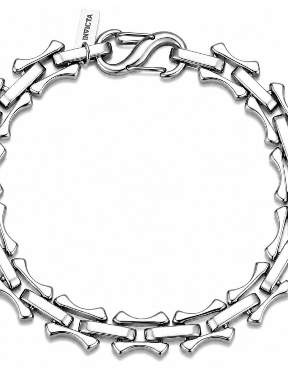 Invicta Elements Stainless Steel unisex Bracelet (80970) New 8.25"